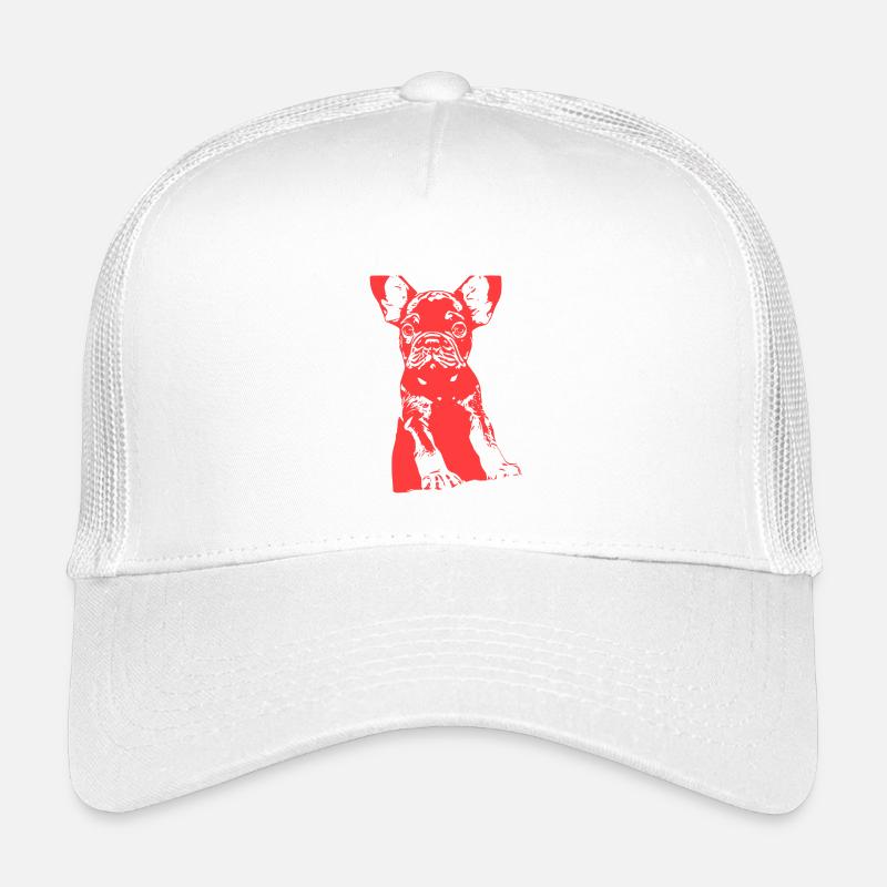 Bulldoge - Kinder Trucker-Cap - Weiß