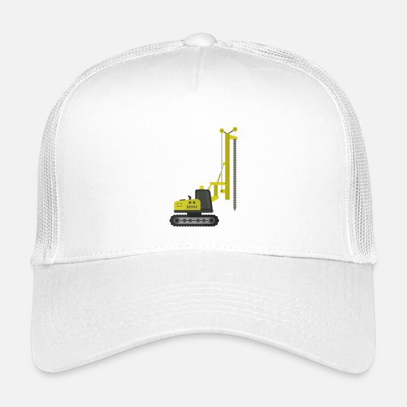 Crawler drilling rig Kids’ Trucker Cap