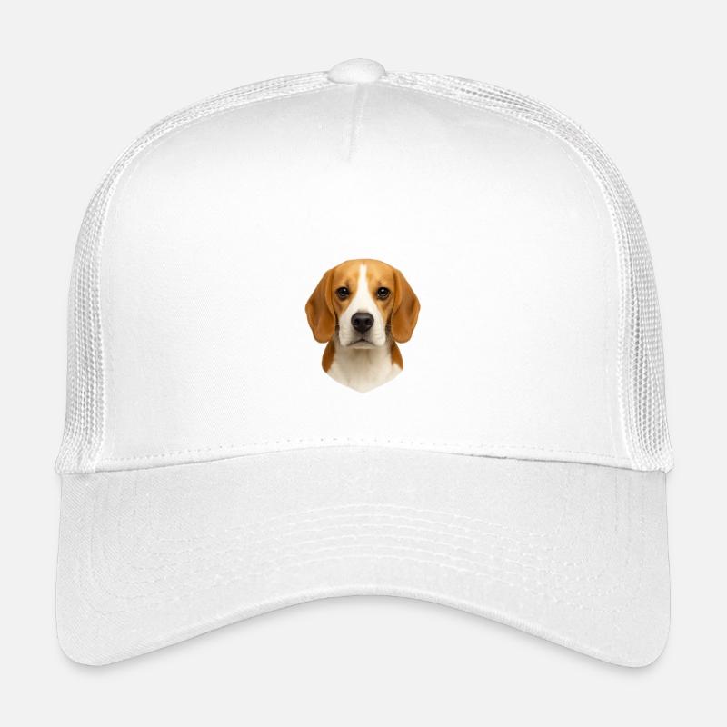 Portrait de tête de beagle Casquette trucker enfant