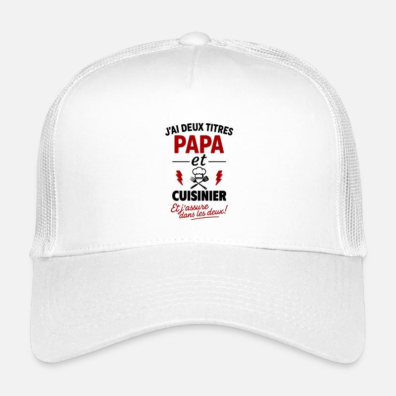 Dad Cook Humor Kitchen Gift Kids’ Trucker Cap