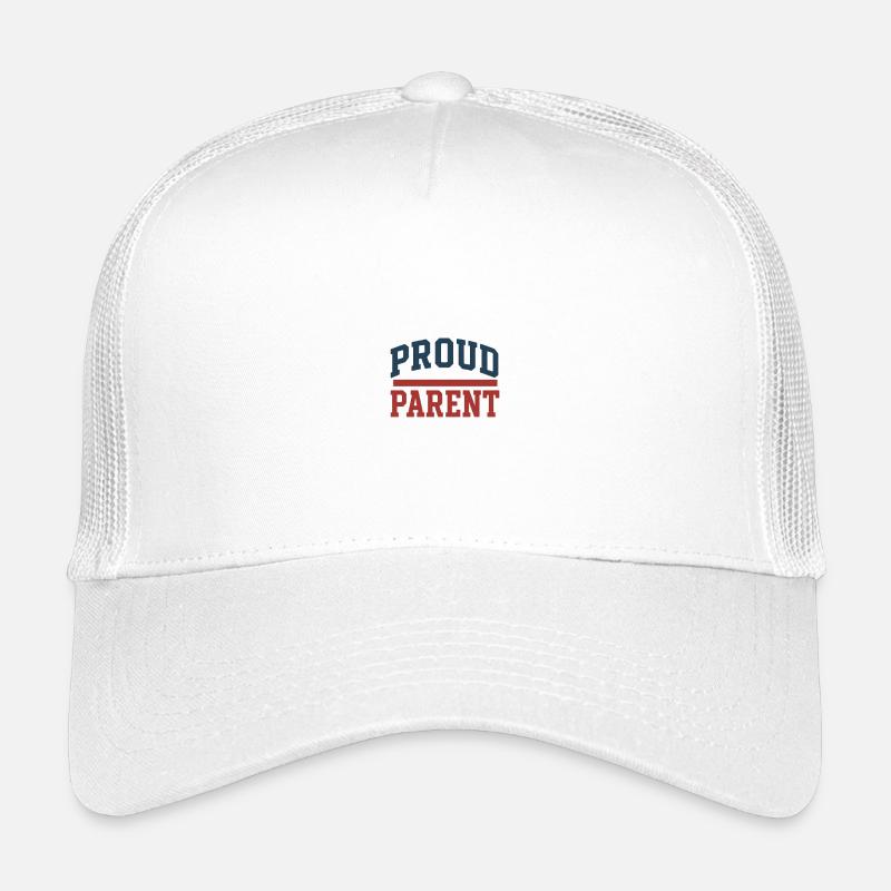 Stolzer Elternteil - Kinder Trucker-Cap - Weiß