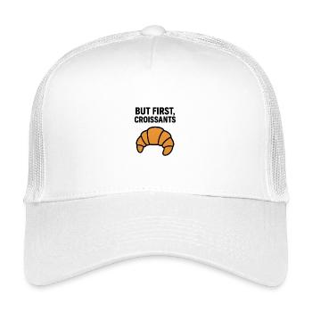 Croissant au lever du soleil - Casquette trucker enfant - blanc - Devant