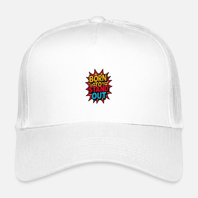 Born To Stechen: Comic Burst Kinder Trucker-Cap