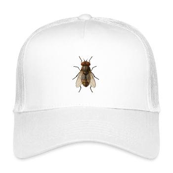 T-shirt Hyperreal Fly Anatomy - Casquette trucker enfant - blanc - Devant