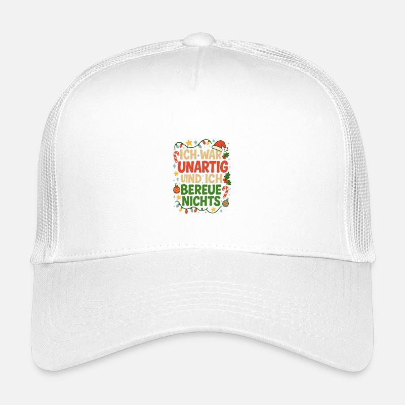 Vilain à Noël : Ne regretter rien Casquette trucker enfant