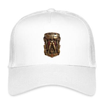 CYBORG ARMOR - steam punk'n'roll - Kids’ Trucker Cap - white - Front