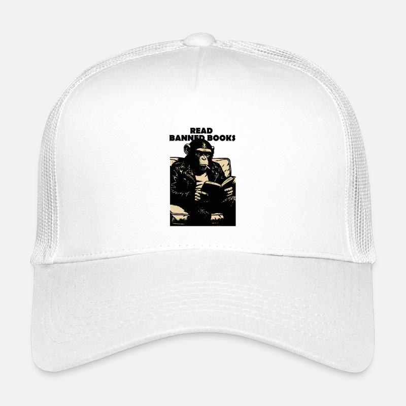 Lire les livres interdits Chimp Casquette trucker enfant