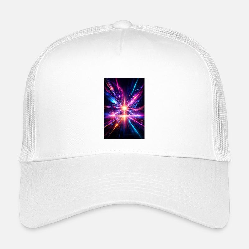 Neonstrahlen Explosion Kinder Trucker-Cap