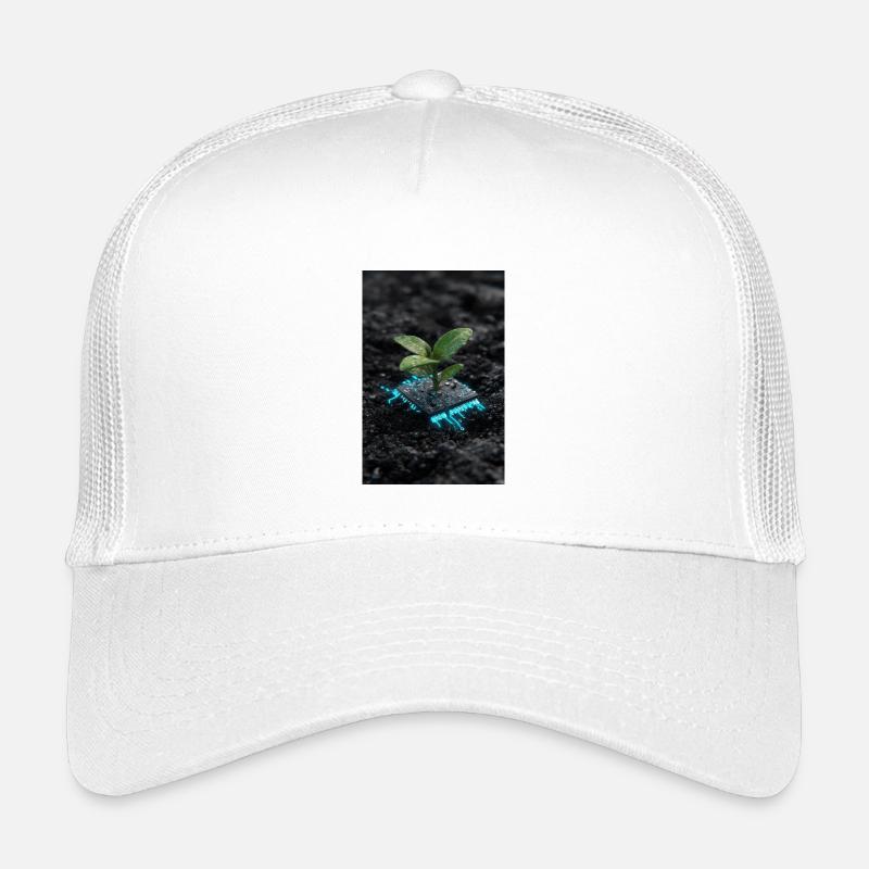 Cyber-Keimling auf Circuit Core Kinder Trucker-Cap