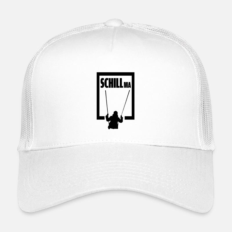 SchillMa - Casquette trucker enfant - blanc