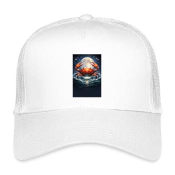 Cancer - Kids’ Trucker Cap - white - Front