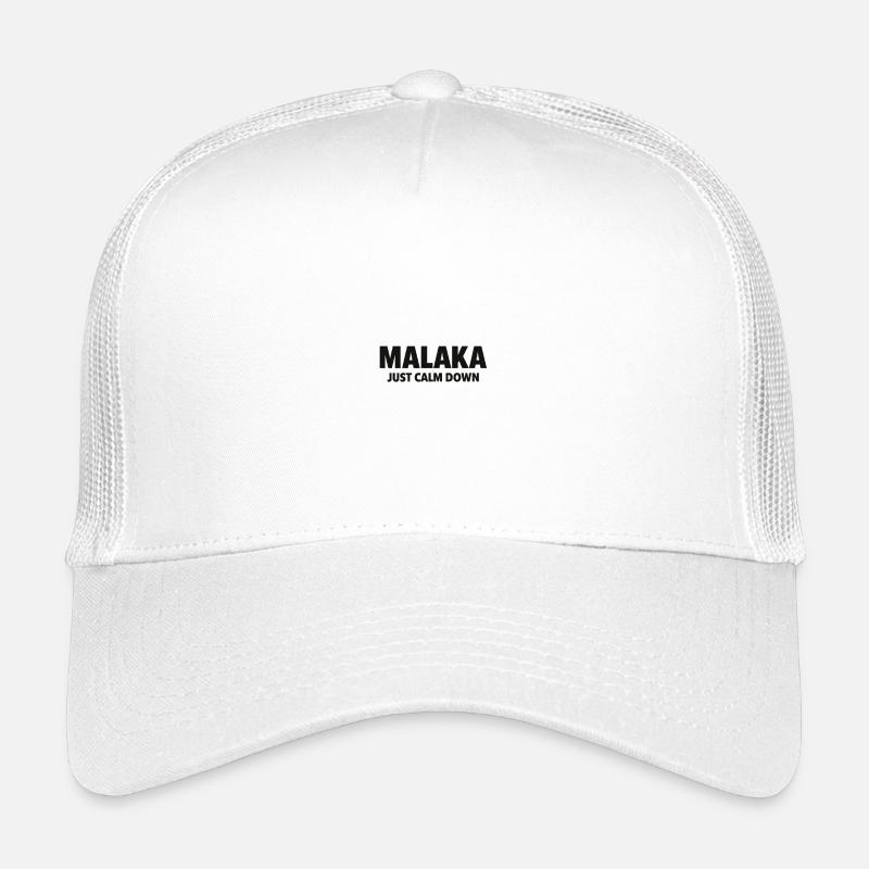 Malaka - Kids’ Trucker Cap - white