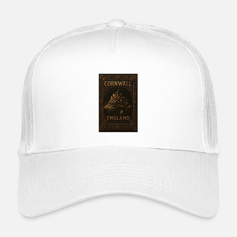 Cornwall England – Steampunk-reiseposter Kinder Trucker-Cap