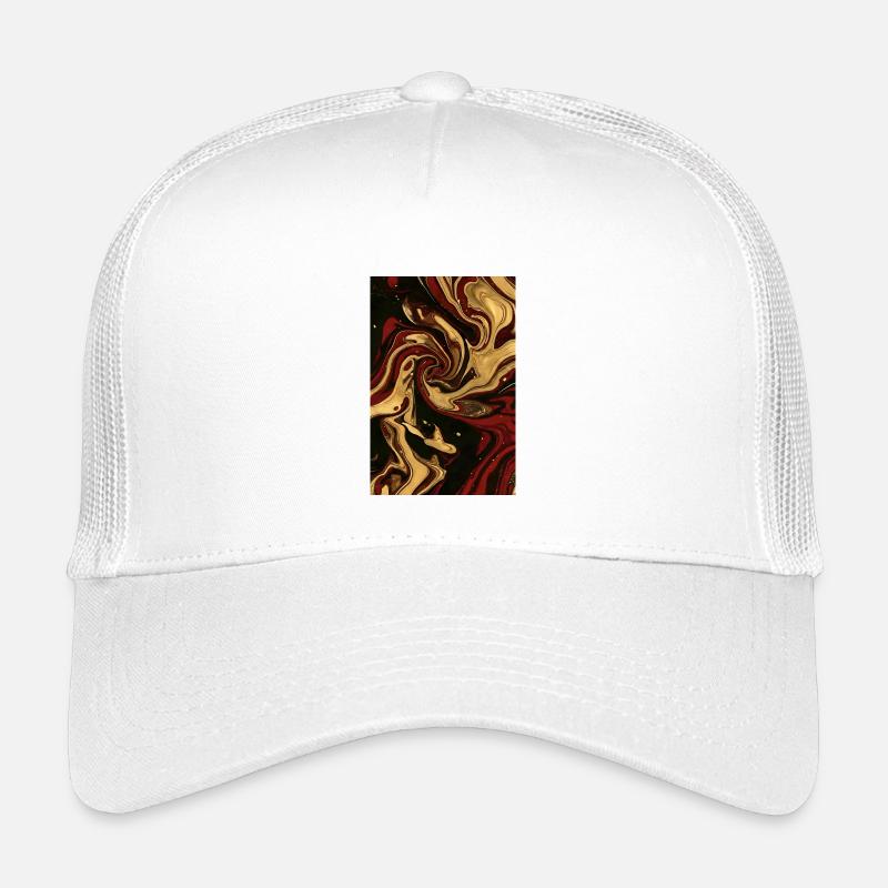 Abstrakt Deutschland Fluid Art Teil 2. Kinder Trucker-Cap