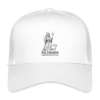 Polymorph Wizard – Turning Problems into Sheep - Casquette trucker enfant - blanc - Devant