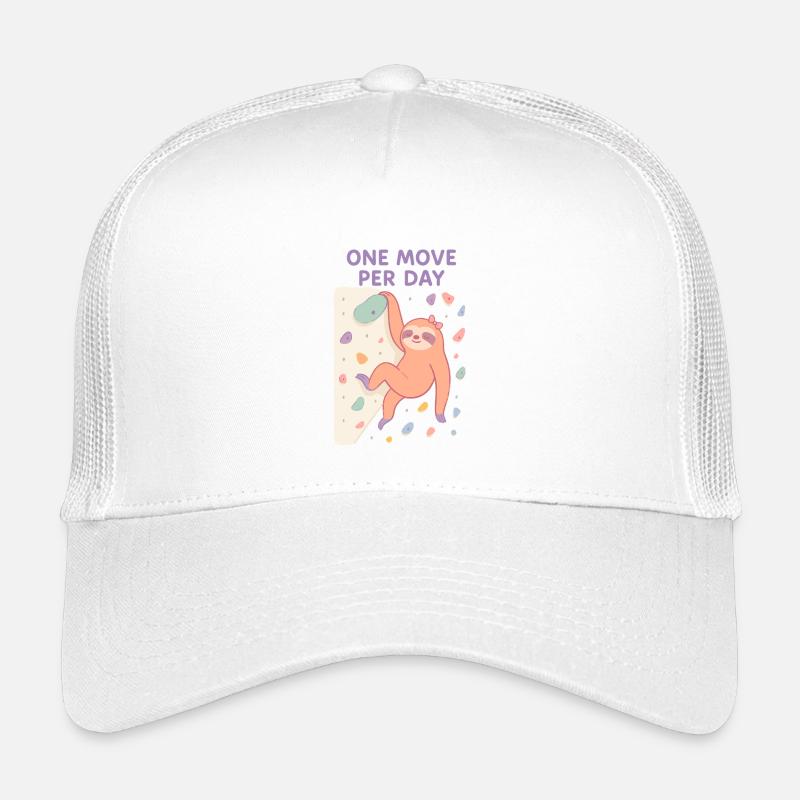 Bloc paresseux : Conception d’un mouvement par jour Casquette trucker enfant