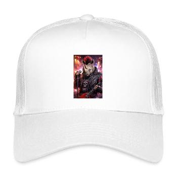 RockyZoo17 - Kids’ Trucker Cap - white - Front