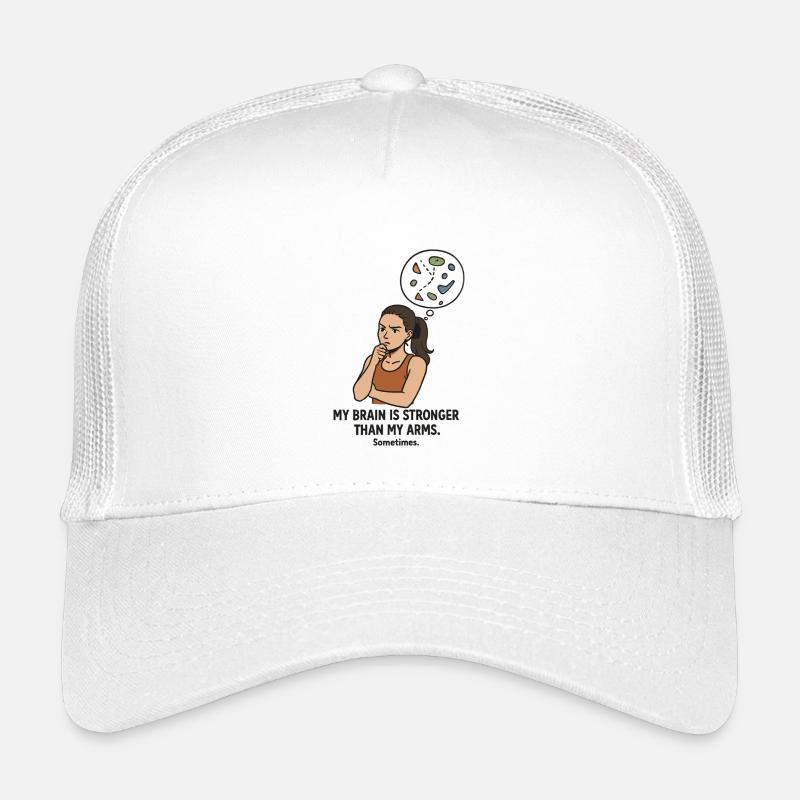 Bouldering like chess – head beats strength Kids’ Trucker Cap