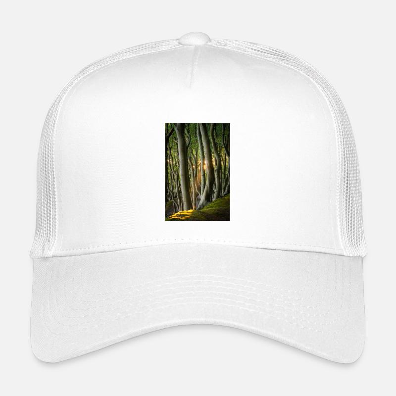 Bäume Licht der Sonne Kinder Trucker-Cap