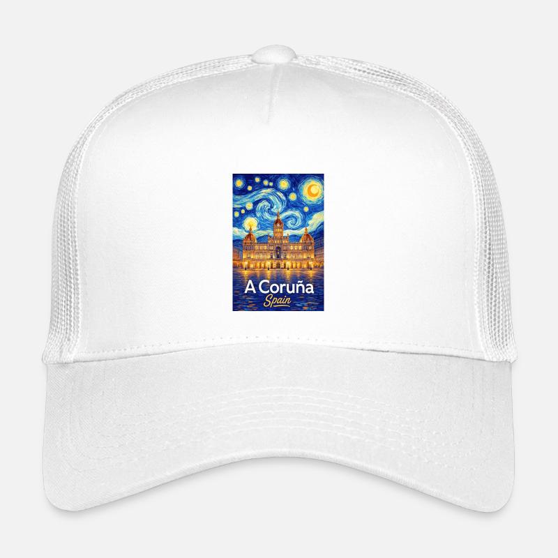 À La Corogne, Espagne Casquette trucker enfant