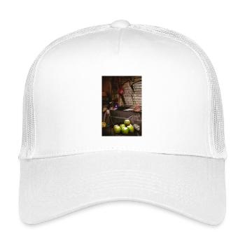 Coconut Street Market Graffiti - Kids’ Trucker Cap - white - Front