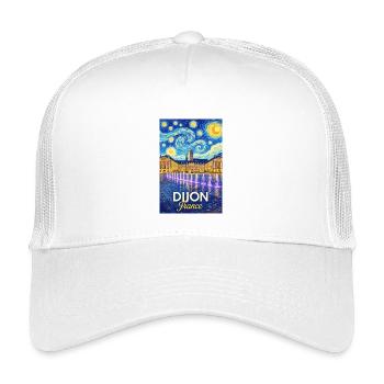 Dijon, France - Kids’ Trucker Cap - white - Front