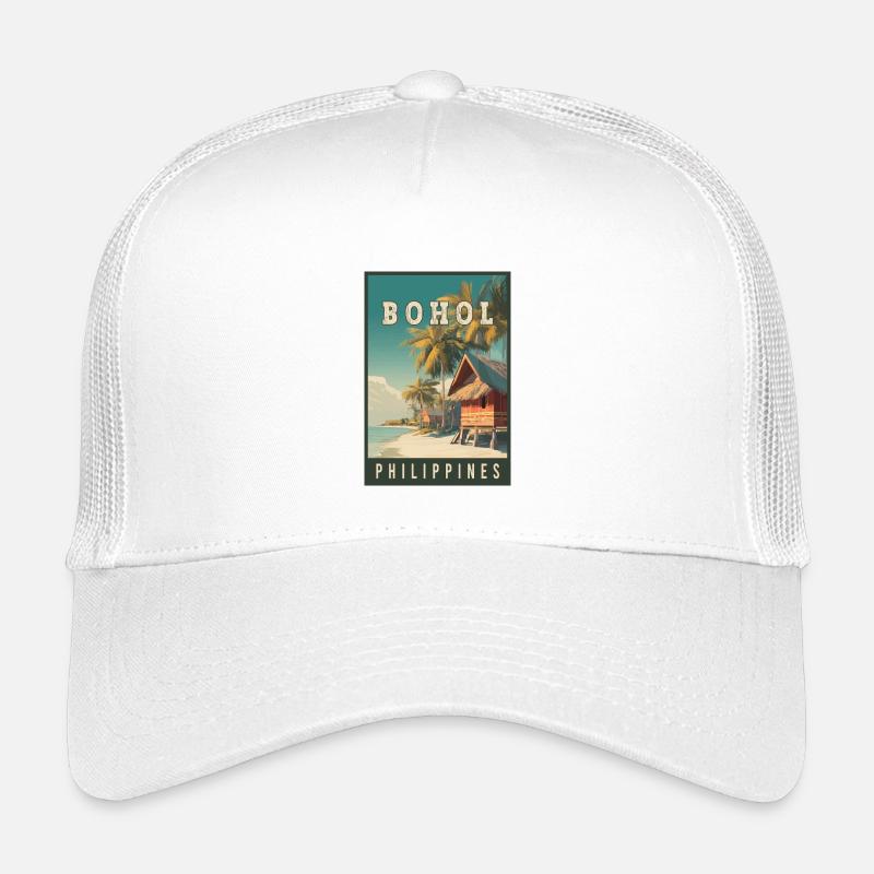 Explorez l’île tropicale de Bohol aux Philippines Casquette trucker enfant