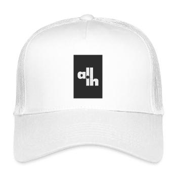 Déclaration de poker Typographie minimale - Casquette trucker enfant - blanc - Devant