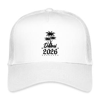 Dubai 2026 - Kids’ Trucker Cap - white - Front
