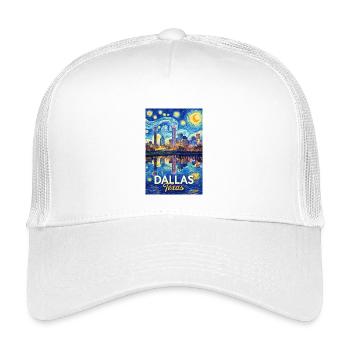 Dallas, Texas - Kids’ Trucker Cap - white - Front