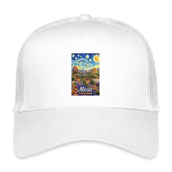 Mesa Arizona - Kinder Trucker-Cap - Weiß - Vorne