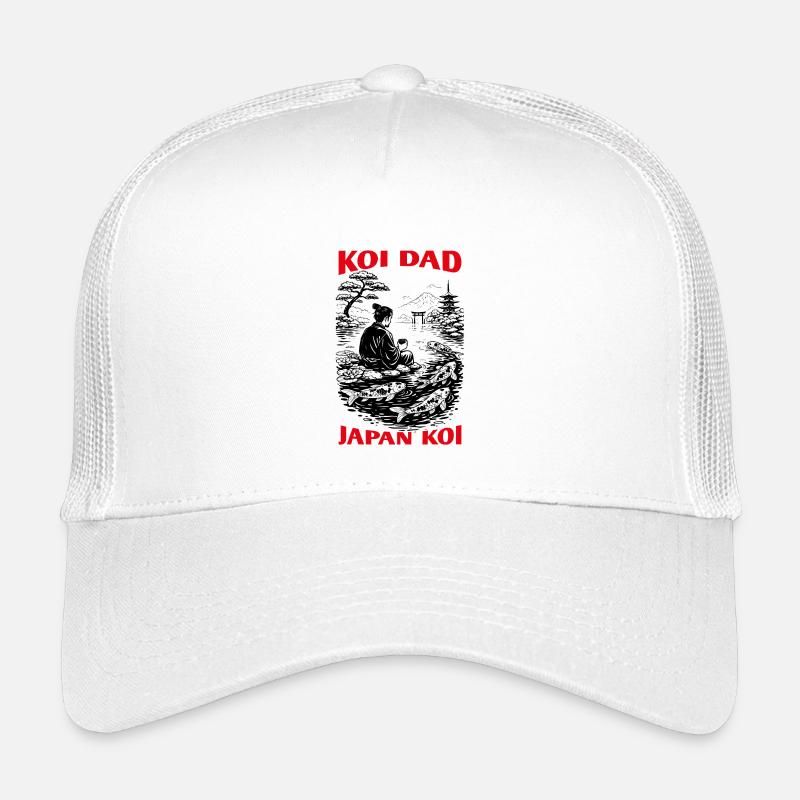 Koi Dad Japan Koi Gift for Dad Kids’ Trucker Cap