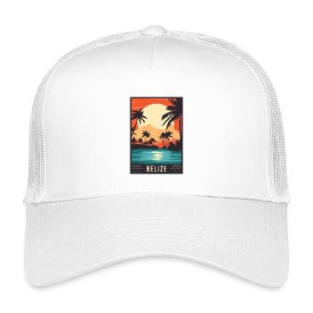 Experience Tropical Paradise of Belize - Kids’ Trucker Cap - white - Front