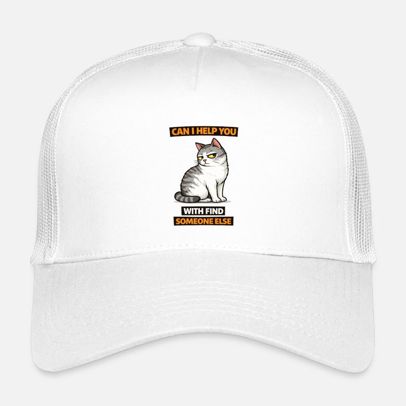 Moody Cat Hilfe bei der Suche nach jemand anderem Kinder Trucker-Cap