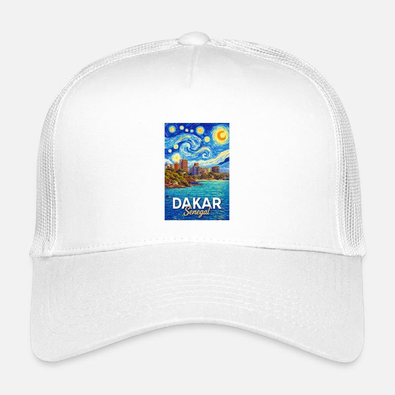 Dakar Senegal Starry Sky Coast Kids’ Trucker Cap