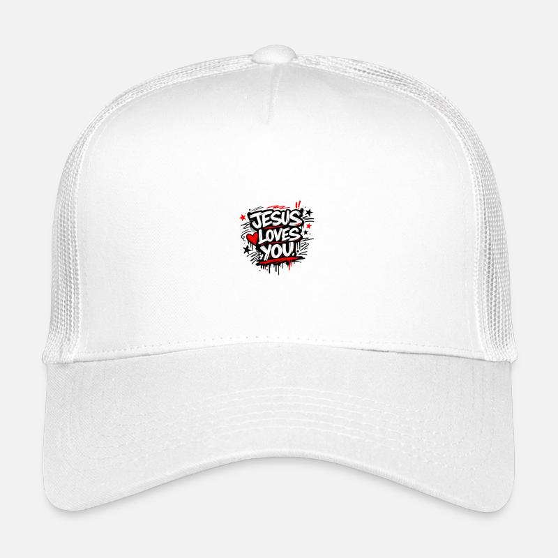 Jésus t’aime Casquette trucker enfant