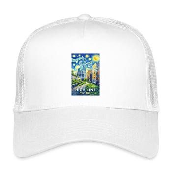 Paysages High Line New York - Casquette trucker enfant - blanc - Devant