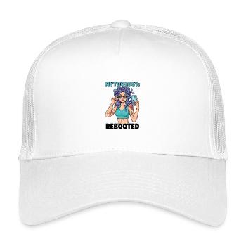 Modern Medusa Mythology Rebooted - Kids’ Trucker Cap - white - Front