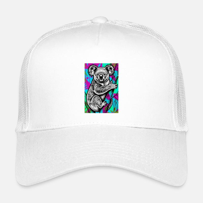 Koala - Kids’ Trucker Cap - white