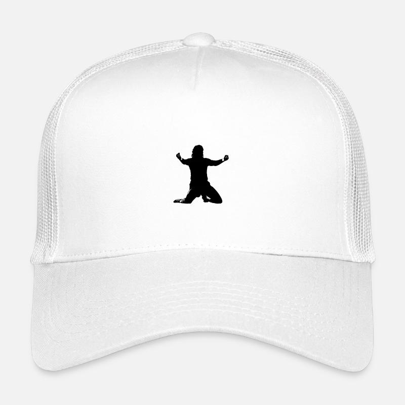 Shadow silhouette Toni cheering Kids’ Trucker Cap