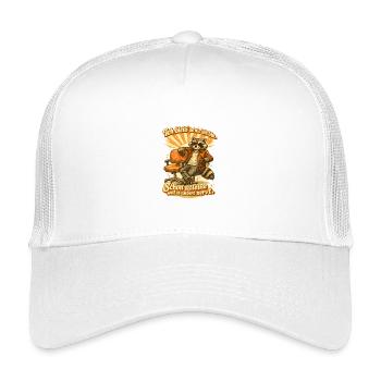 Witzige Sarkastische Ironische Sprüche - Kinder Trucker-Cap - Weiß - Vorne