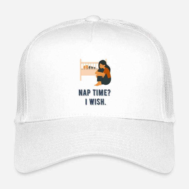 Bedtime? I wish so. Kids’ Trucker Cap