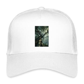 Ancient Forest Light - Kids’ Trucker Cap - white - Front