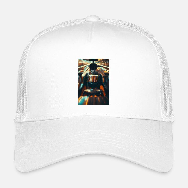 Neon Apex Racer Helmet in Motion Kids’ Trucker Cap