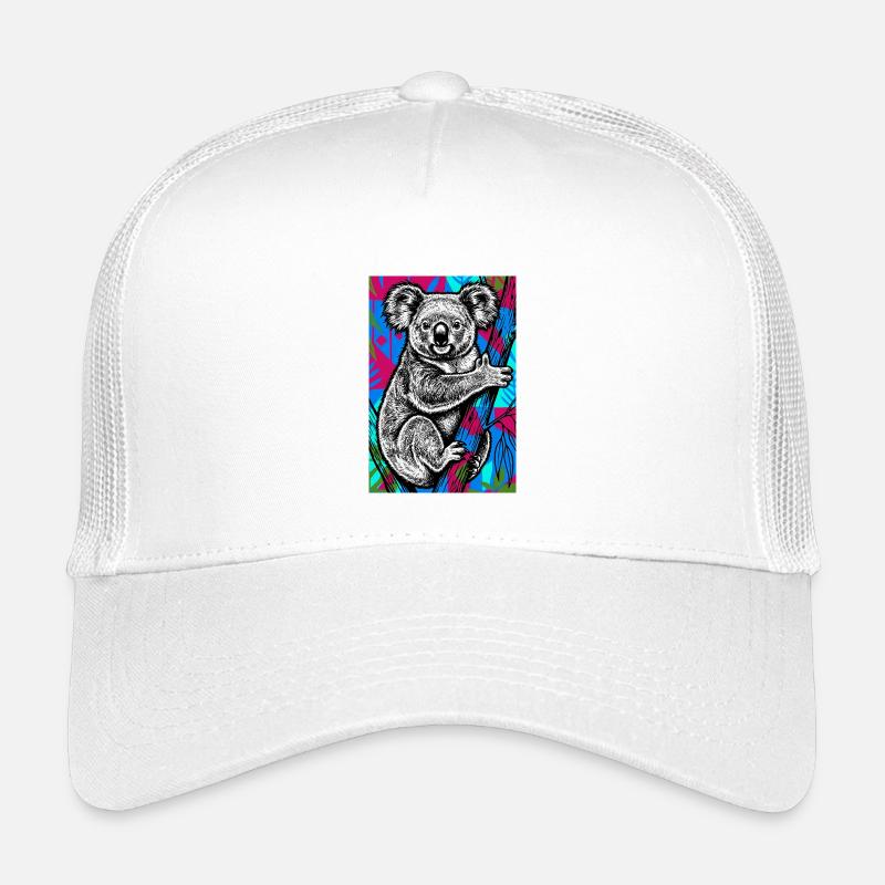 Koala - Casquette trucker enfant - blanc