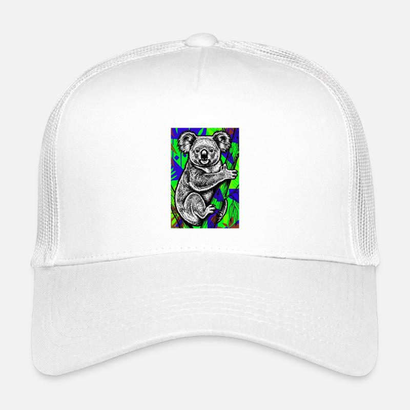 Koala - Kids’ Trucker Cap - white