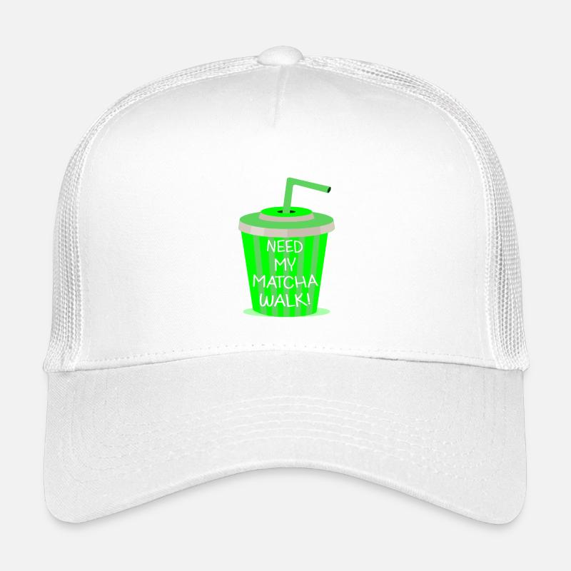 Matcha Walk Kinder Trucker-Cap