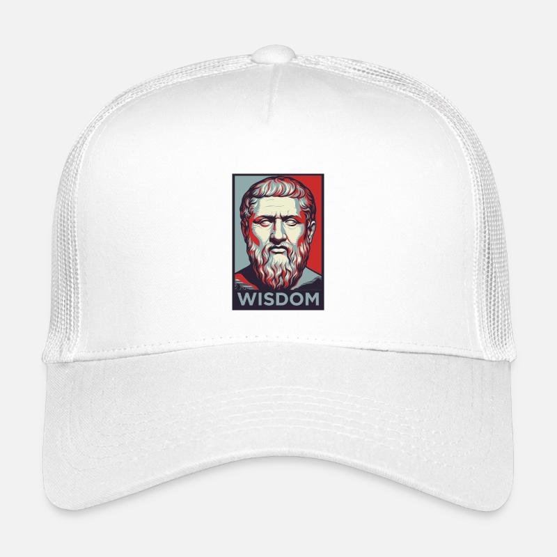 Wisdom Portrait Pop Art Kids’ Trucker Cap
