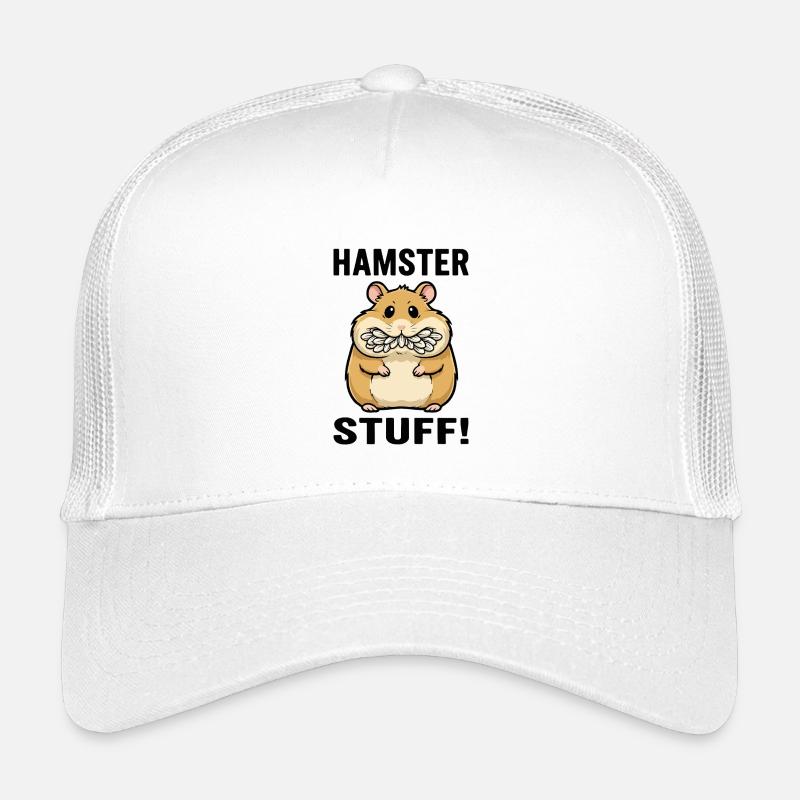 Hamster Stuff Samenwangen Nagetier Kinder Trucker-Cap
