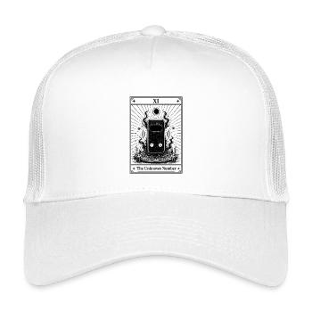 Numéro inconnu | Carte de tarot tous les jours - Casquette trucker enfant - blanc - Devant